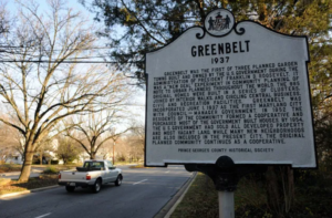 Greenbelt MD Historical Marker